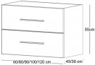 Alterna Malin underskap 60 cm flere farger thumbnail