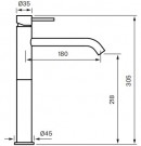 Tapwell Servantkran EVM082 Flere farger thumbnail