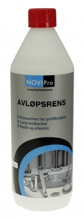 Avløpsrens ekstra kraftig 1 liter NOVIPro